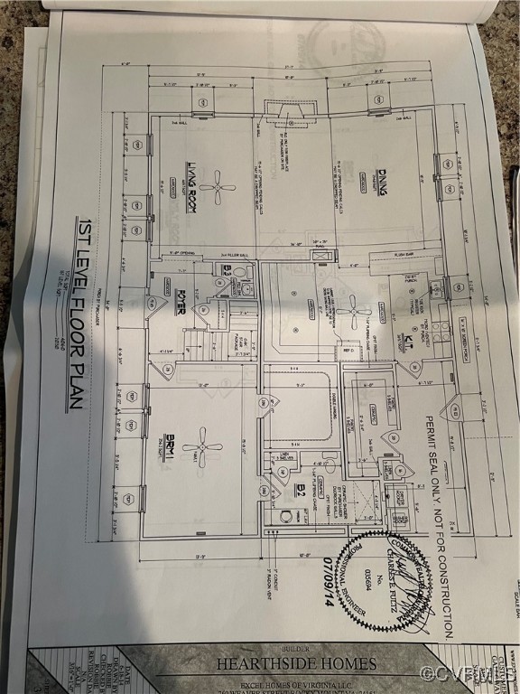132 Forest View Road Cumberland, VA 23040 - Photo 31 of 31 Floor plan