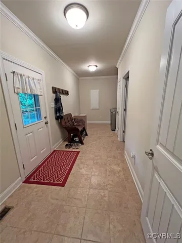 a view of empty room