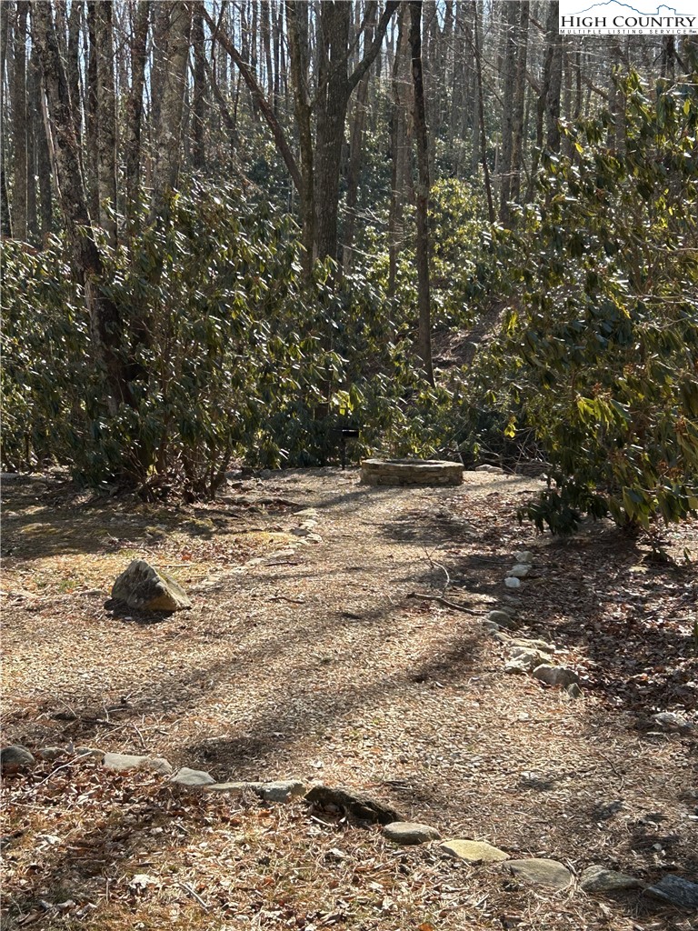 Angelfire Trail Deep Gap, NC 28618 - Photo 12 of 23 a view of a yard with a tree