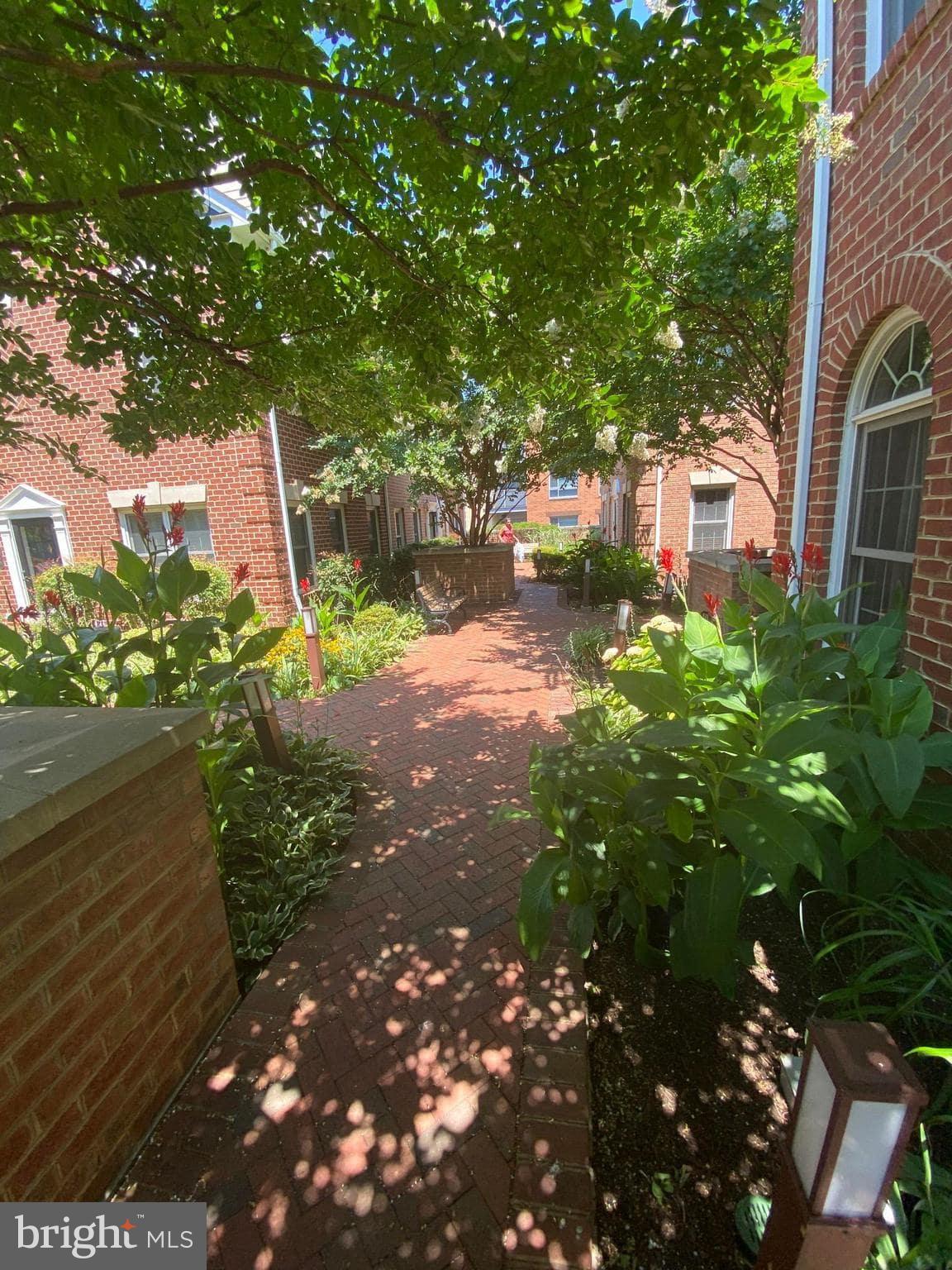 2256 South Garfield Street, Unit 11 Arlington, VA 22206 - Photo 9 of 21 a backyard of a house with lots of green space