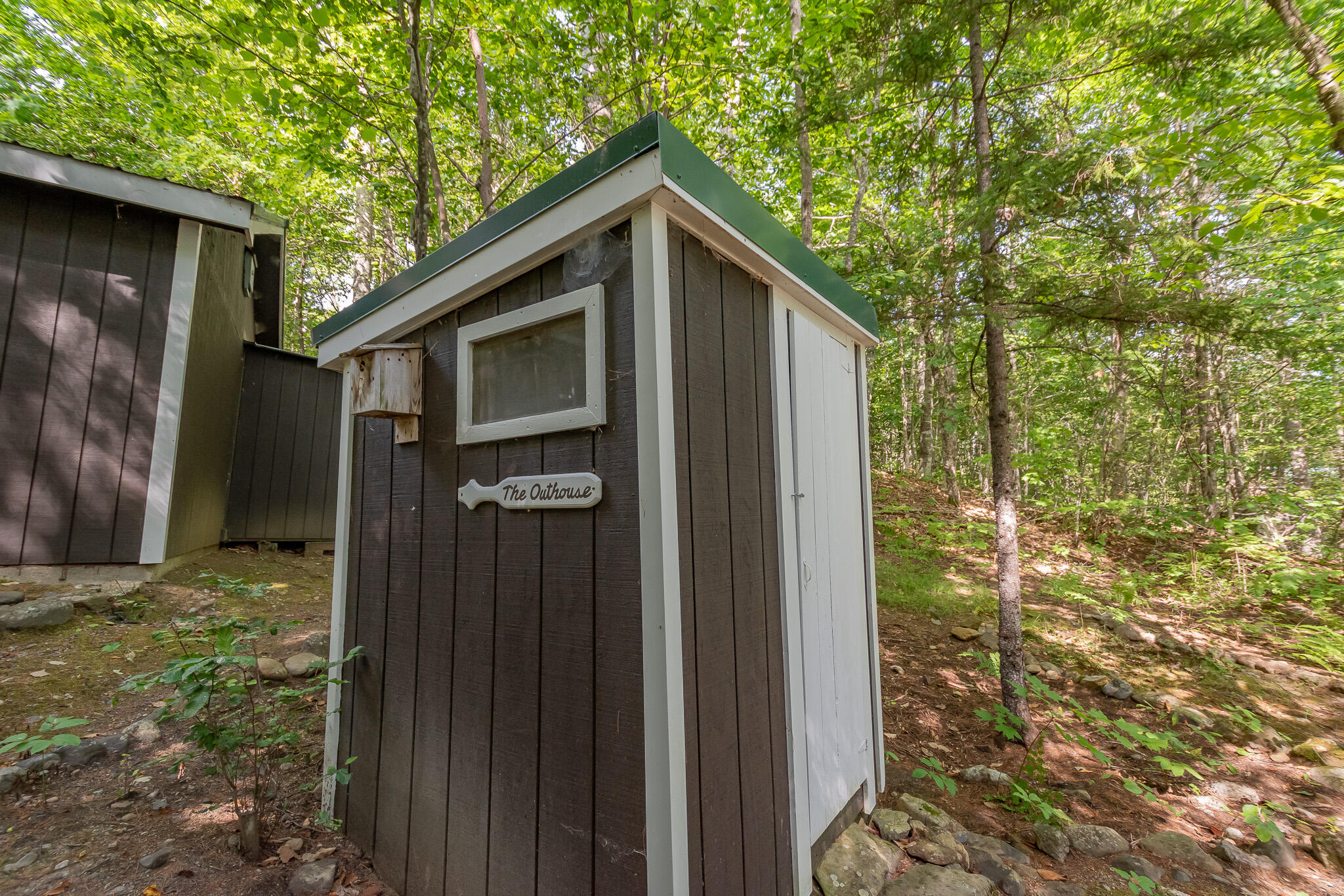 262 North Shore Road Brownville, ME 04414 - Photo 70 of 96 The outhouse