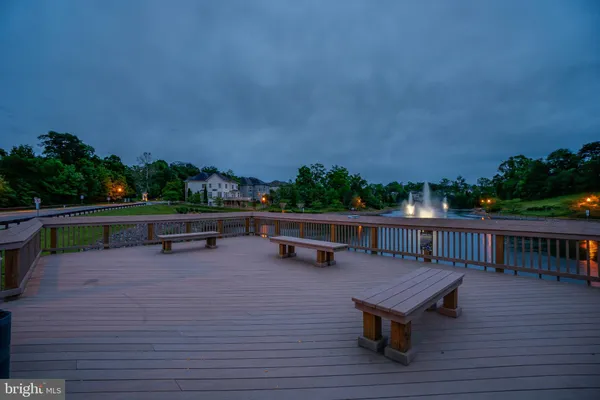 a view of a terrace with chairs