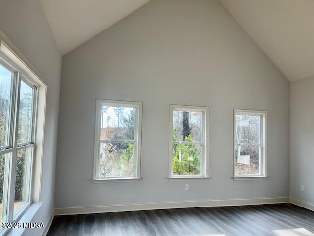 208 Trellis Walk Macon, GA 31220 - Photo 12 of 29 a view of an empty room with wooden floor and a window