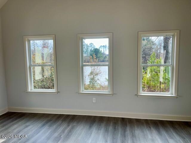 208 Trellis Walk Macon, GA 31220 - Photo 13 of 29 a view of an empty room with wooden floor and a window