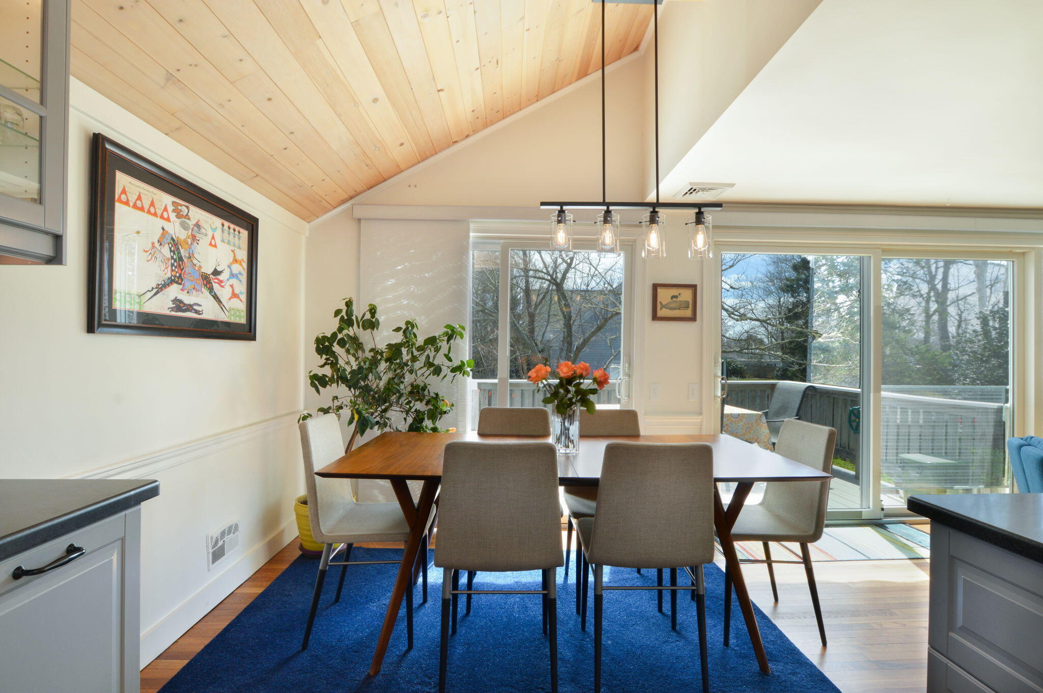 190 Pine Lane Osterville, MA 02655 - Photo 10 of 39 a view of a dining room with furniture window and wooden floor