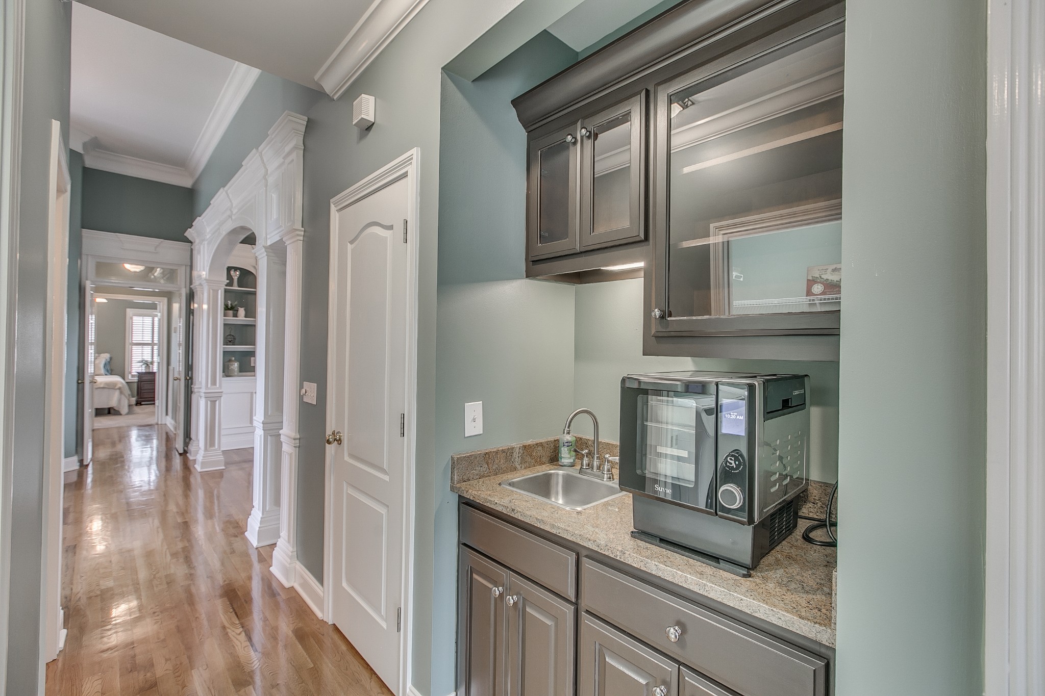 2613 Sequoya Trace Murfreesboro, TN 37127 - Photo 14 of 48 a kitchen with stainless steel appliances granite countertop a refrigerator and a sink