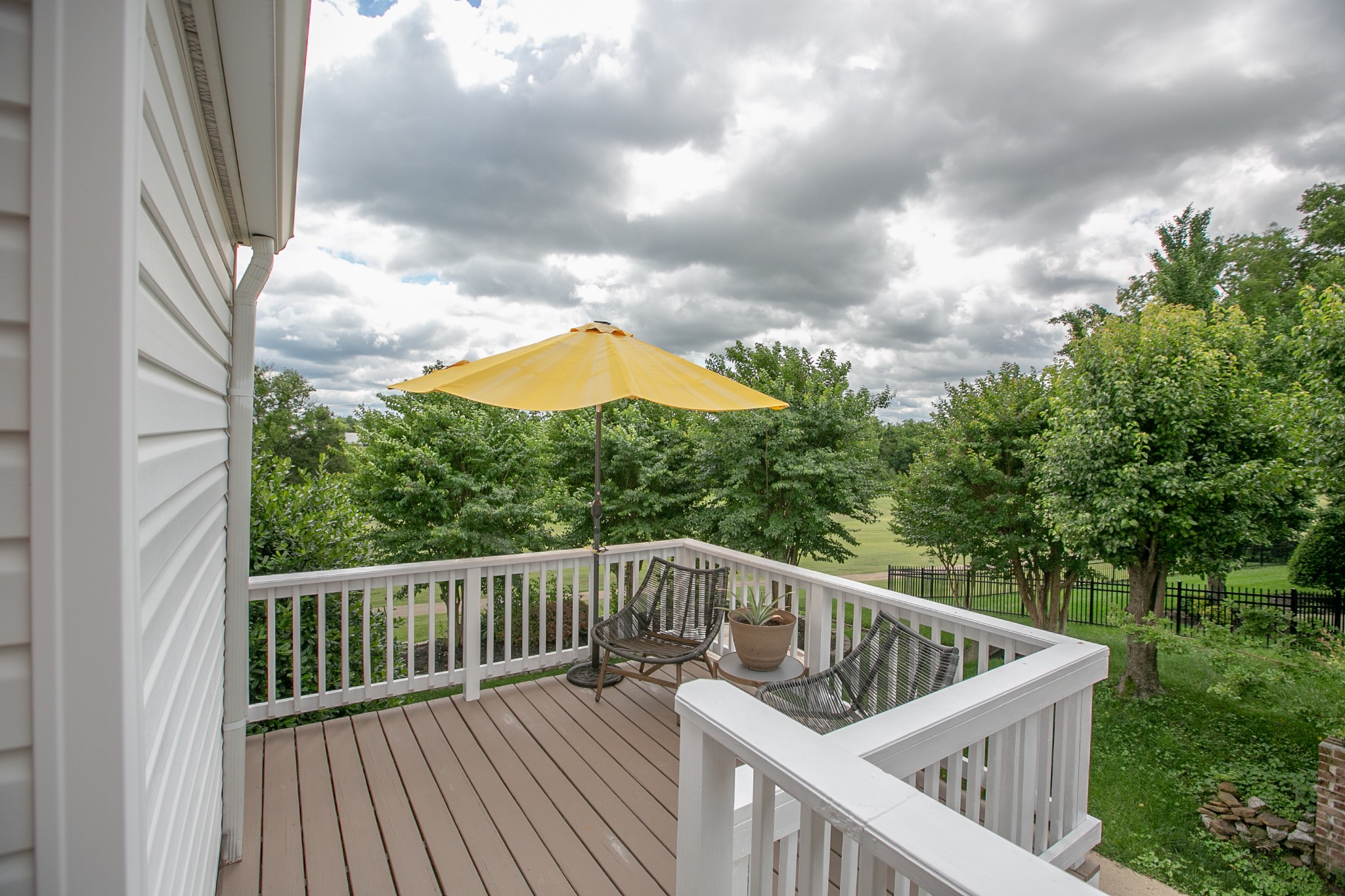 2613 Sequoya Trace Murfreesboro, TN 37127 - Photo 32 of 48 a view of balcony with wooden floor and fence