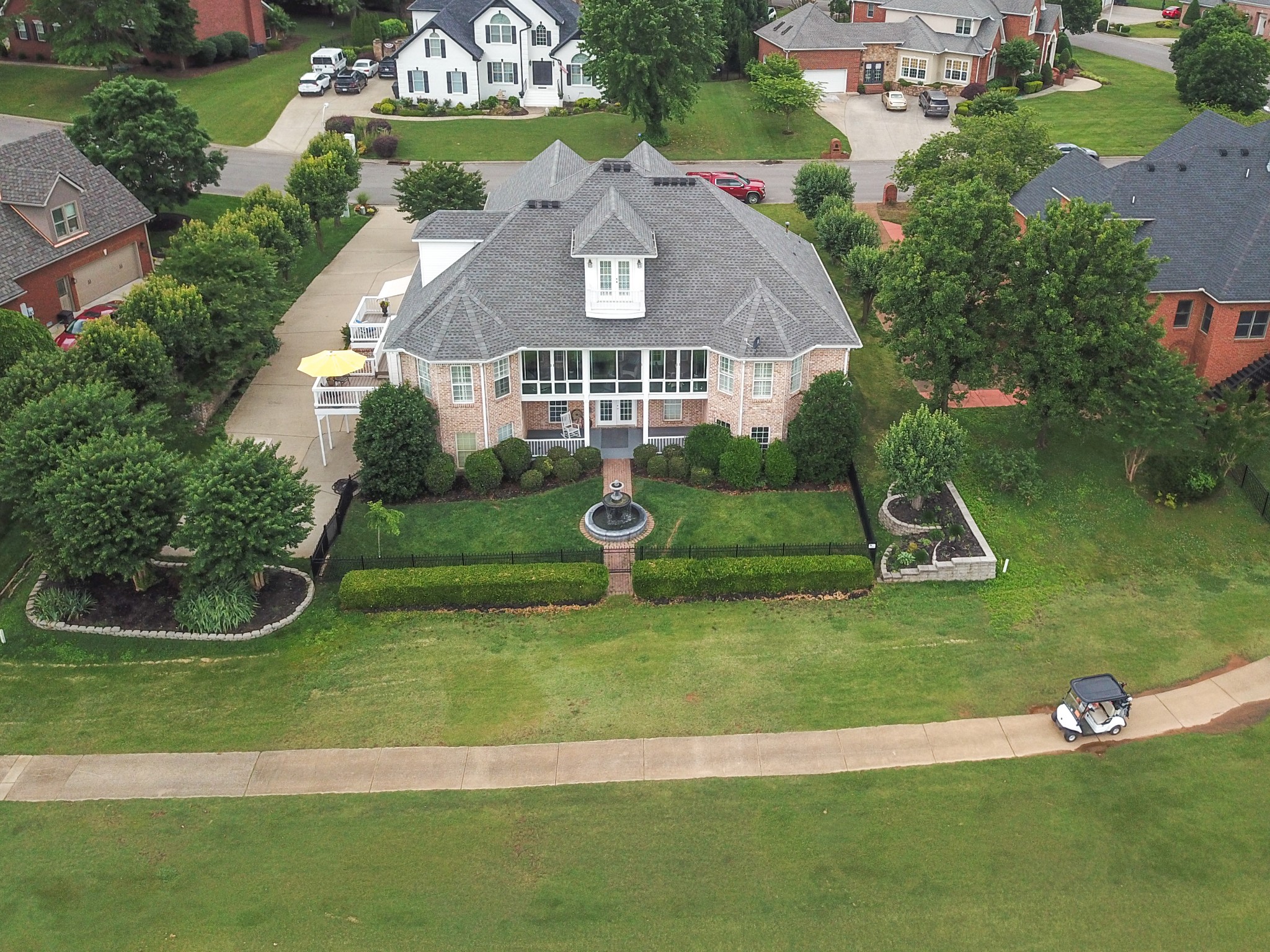 2613 Sequoya Trace Murfreesboro, TN 37127 - Photo 46 of 48 an aerial view of a house
