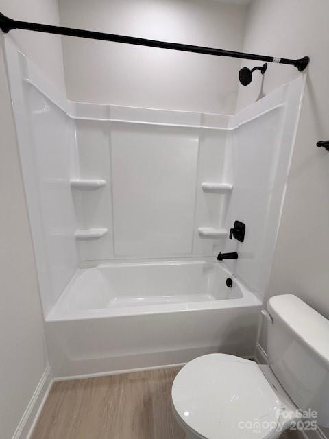 211 Queens Court Gastonia, NC 28052 - Photo 30 of 48 a bathroom with a toilet and a shower