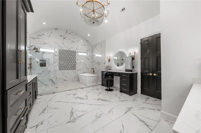 a living room with furniture flat screen tv and window