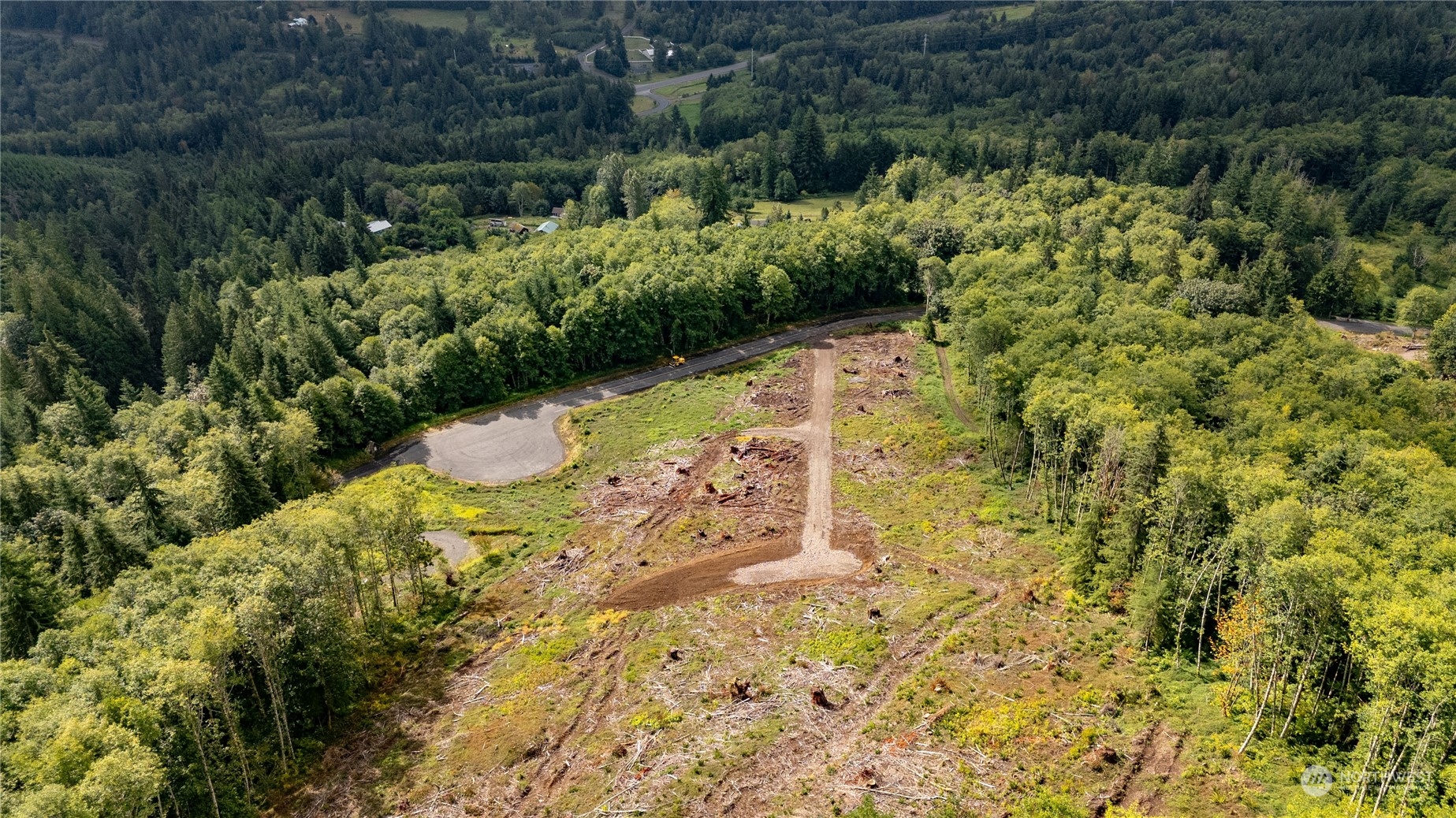 347 Short Road Morton, WA 98356 - Photo 12 of 16 a view of a garden with a lake