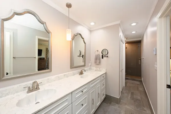a close up view of shower