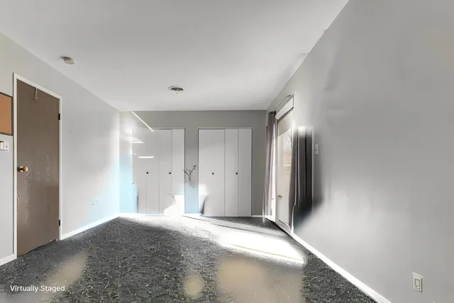 a view of empty room