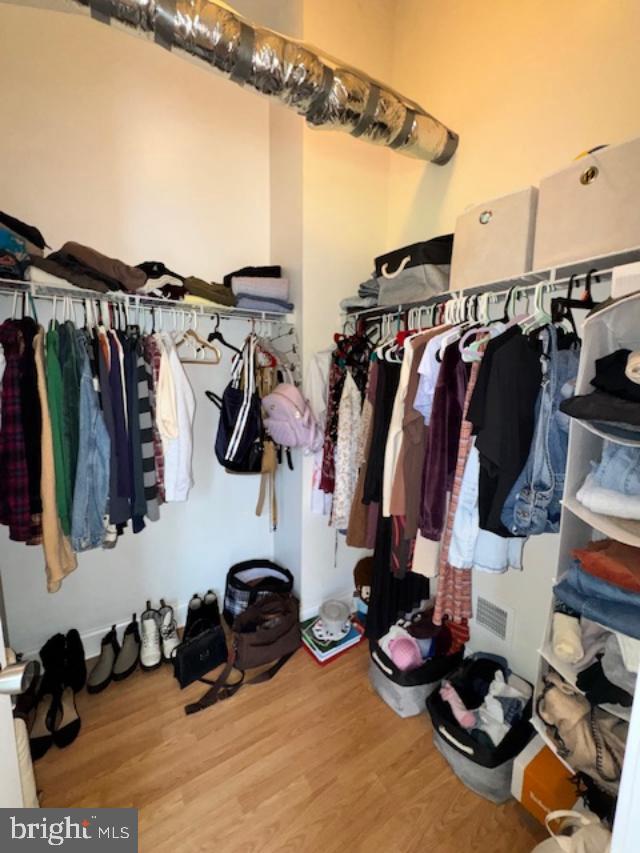 85 Valley Road, Unit 3 Phoenixville, PA 19460 - Photo 17 of 34 a view of walk in closet with clothes and shoes