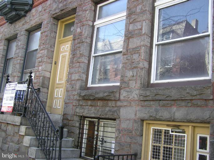 Grand private entrance into the first floor unit