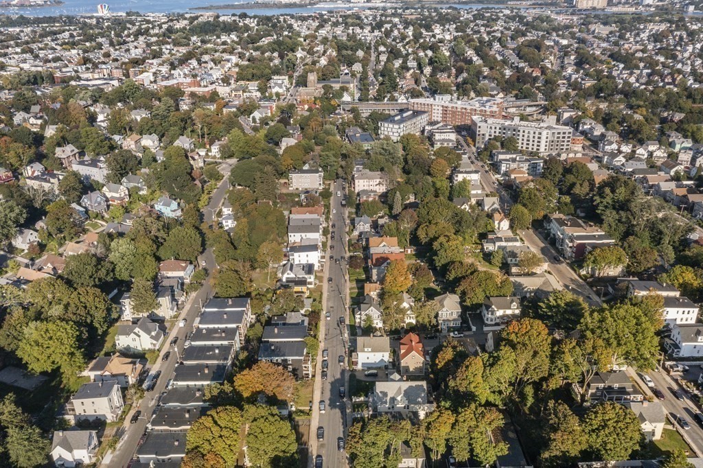 27 Bailey Street Boston, MA 02124 - Photo 35 of 35 an aerial view of residential houses with city view