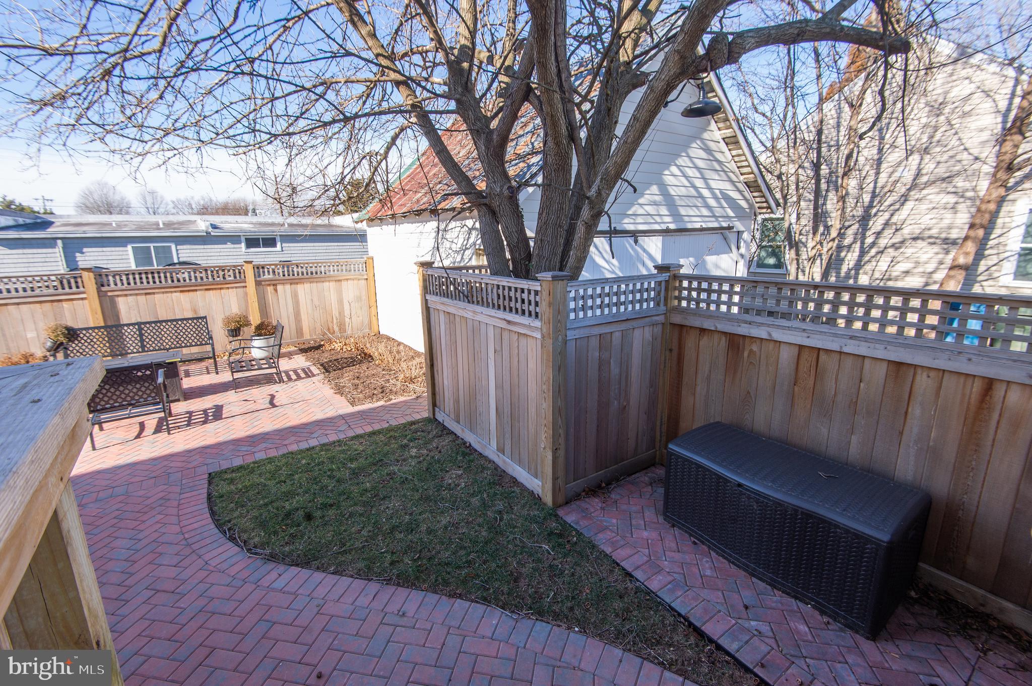 533 South Street Easton, MD 21601 - Photo 43 of 47 a view of a backyard with sitting area