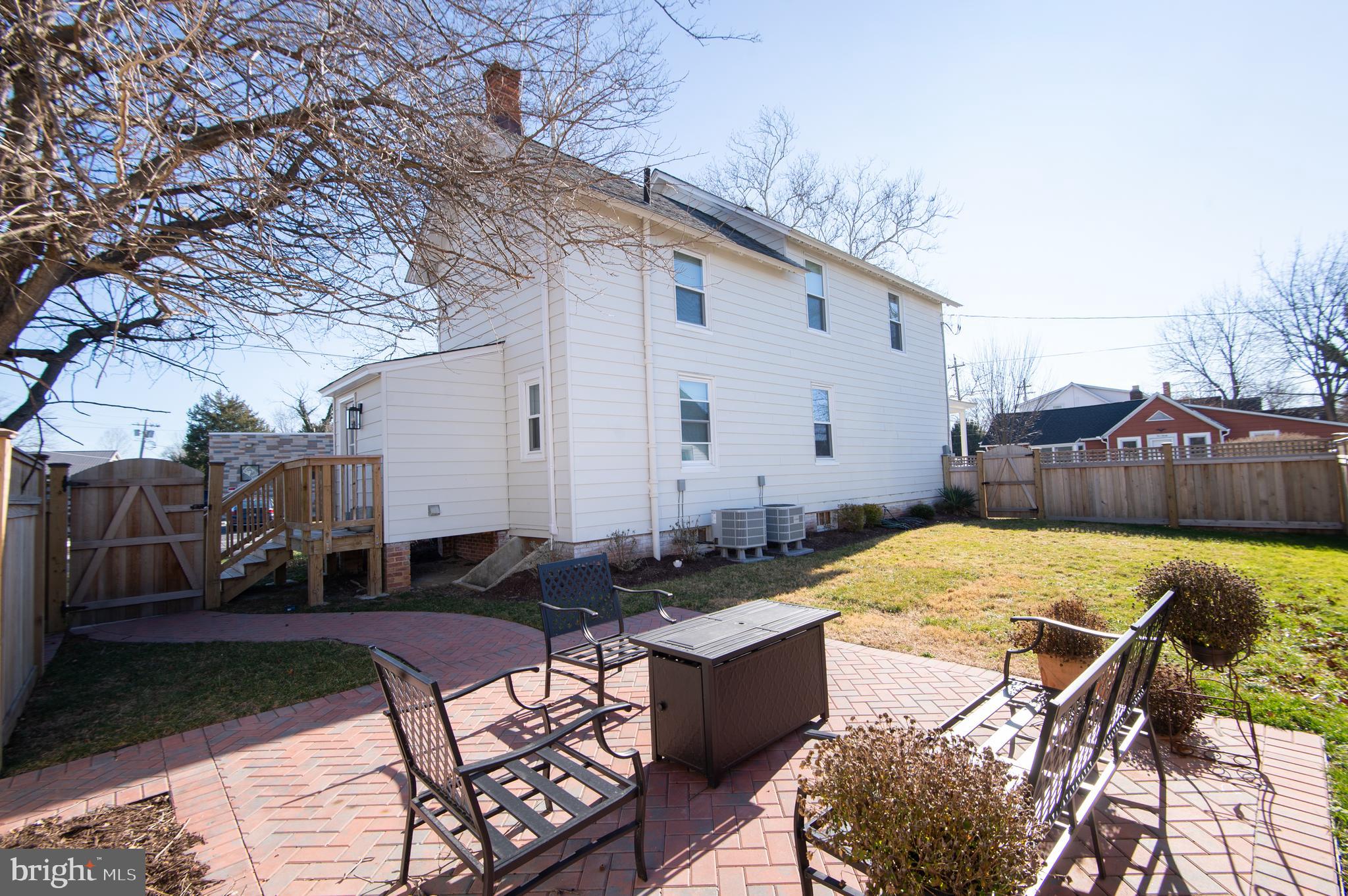 533 South Street Easton, MD 21601 - Photo 45 of 47 a view of backyard with swimming pool and furniture