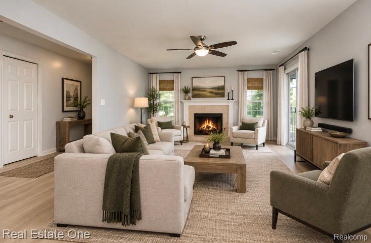3491 Tremonte Circle Rochester, MI 48306 - Photo 5 of 42 Virtually Staged to give you an idea for furniture placement. AI photo