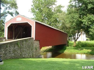 170 Covered Bridge Road Northampton, PA 18067 - Photo 5 of 10 Home setting behind the only remaining covered bridge in Northampton County-Kriedersville Covered Bridge