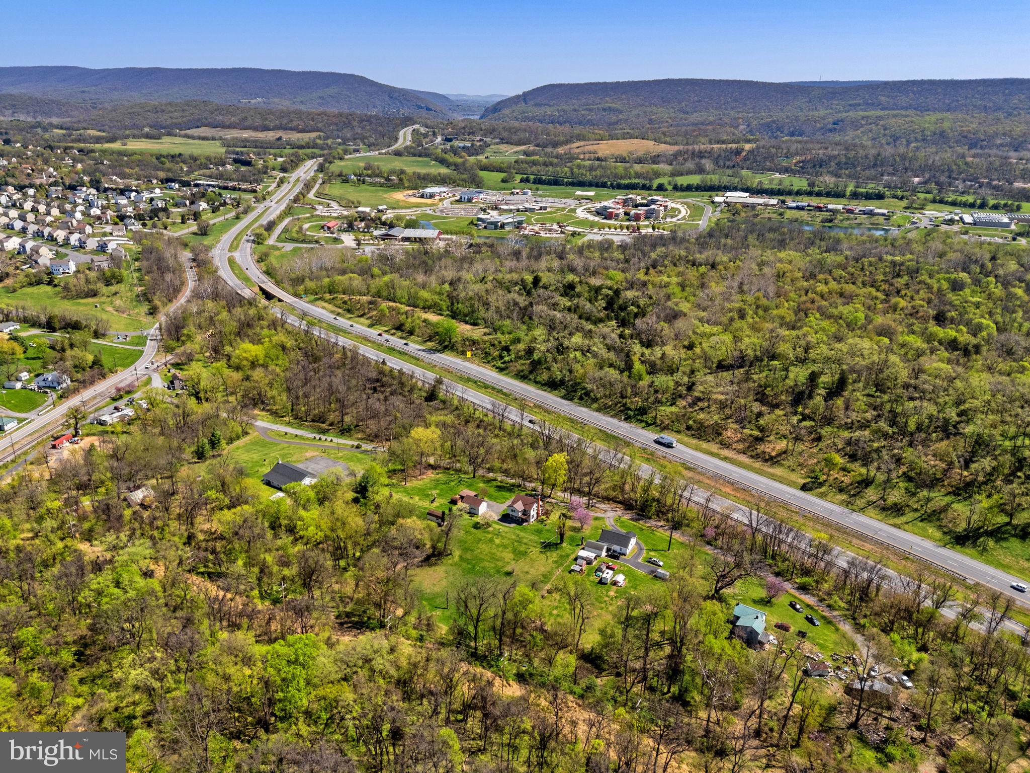 198 Henkle Moore Road Harpers Ferry, WV 25425 - Photo 54 of 73 a view of a city with a mountain