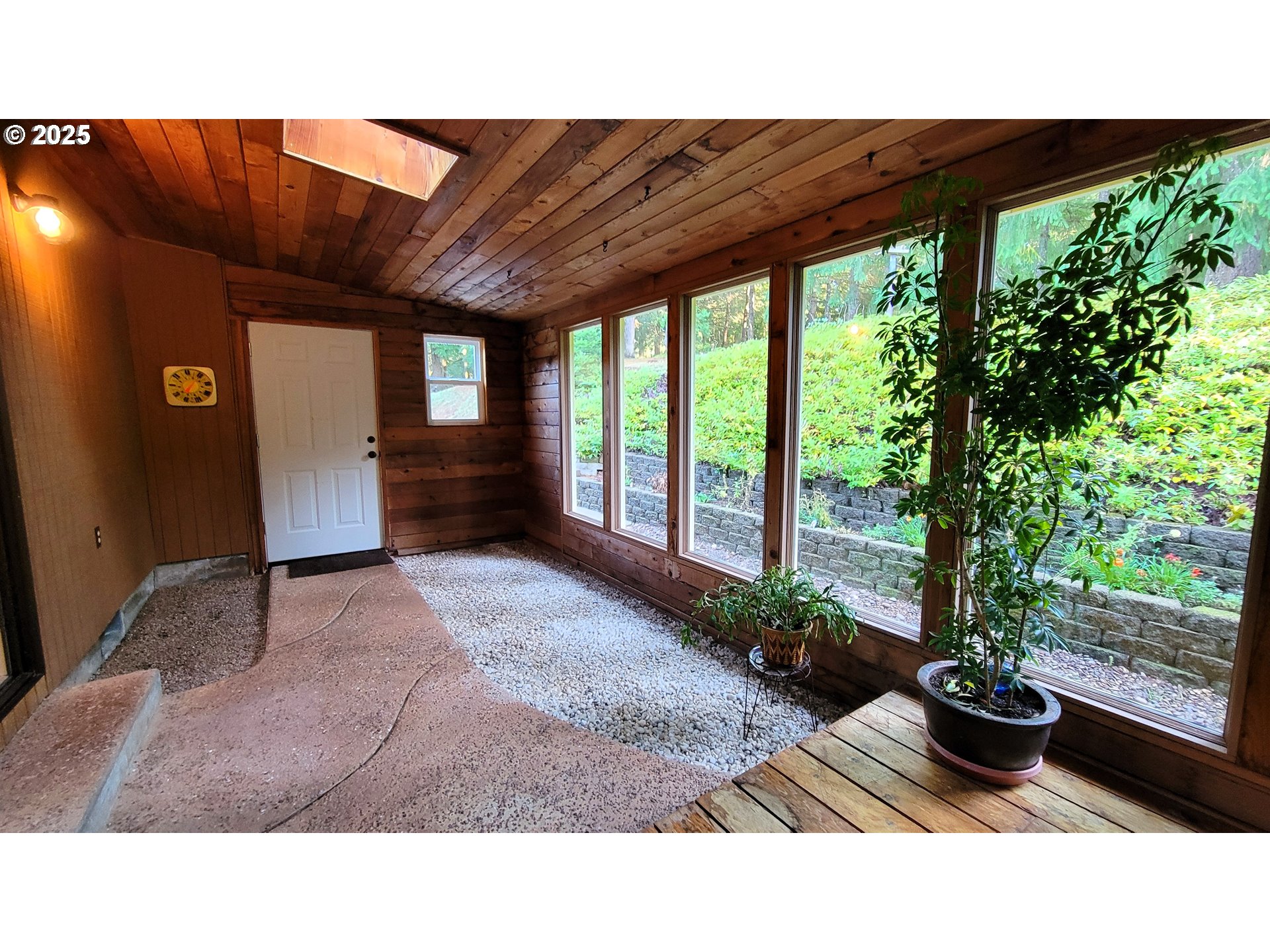 34336 Stewart Hills Lane Cottage Grove, OR 97424 - Photo 17 of 40 a black and white photo of a living room