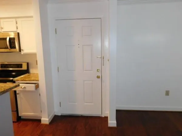a view of a storage & utility room in a house