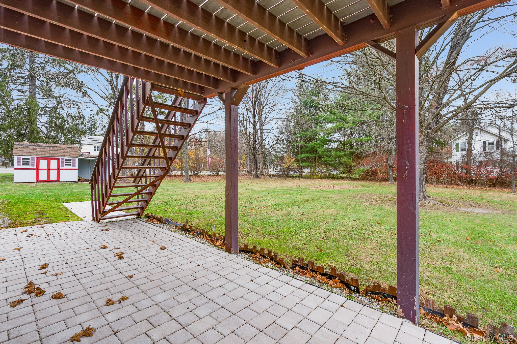 1 Mountain View Road Fishkill, NY 12524 - Photo 24 of 35 a view of a backyard with garden