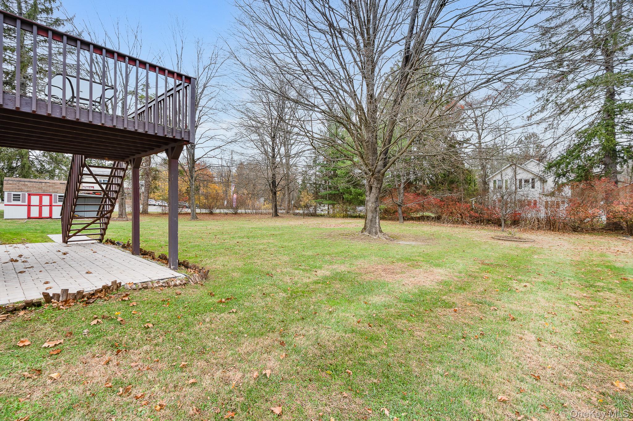 1 Mountain View Road Fishkill, NY 12524 - Photo 27 of 35 a view of a yard with a large tree