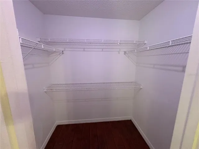 a view of walk in closet