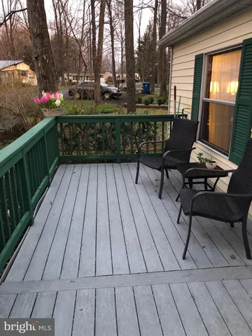 a view of outdoor space with seating area