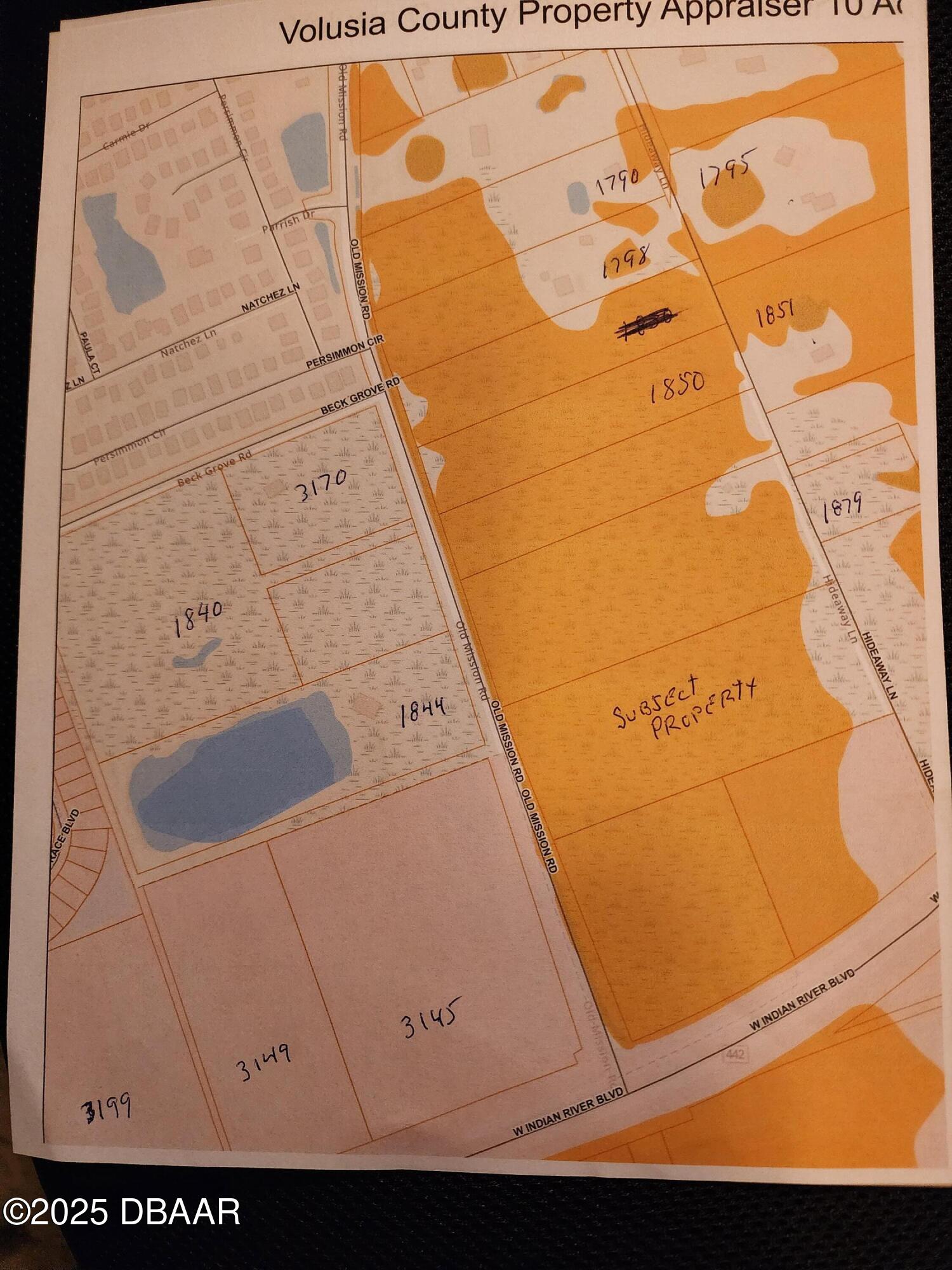 Old Mission Rd 10 Acres Flood area