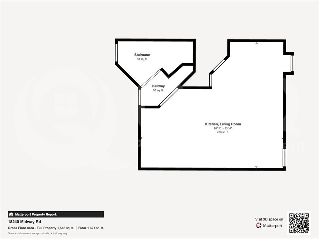 18240 Midway Road, Unit 1204 Dallas, TX 75287 - Photo 26 of 27 Floor plan