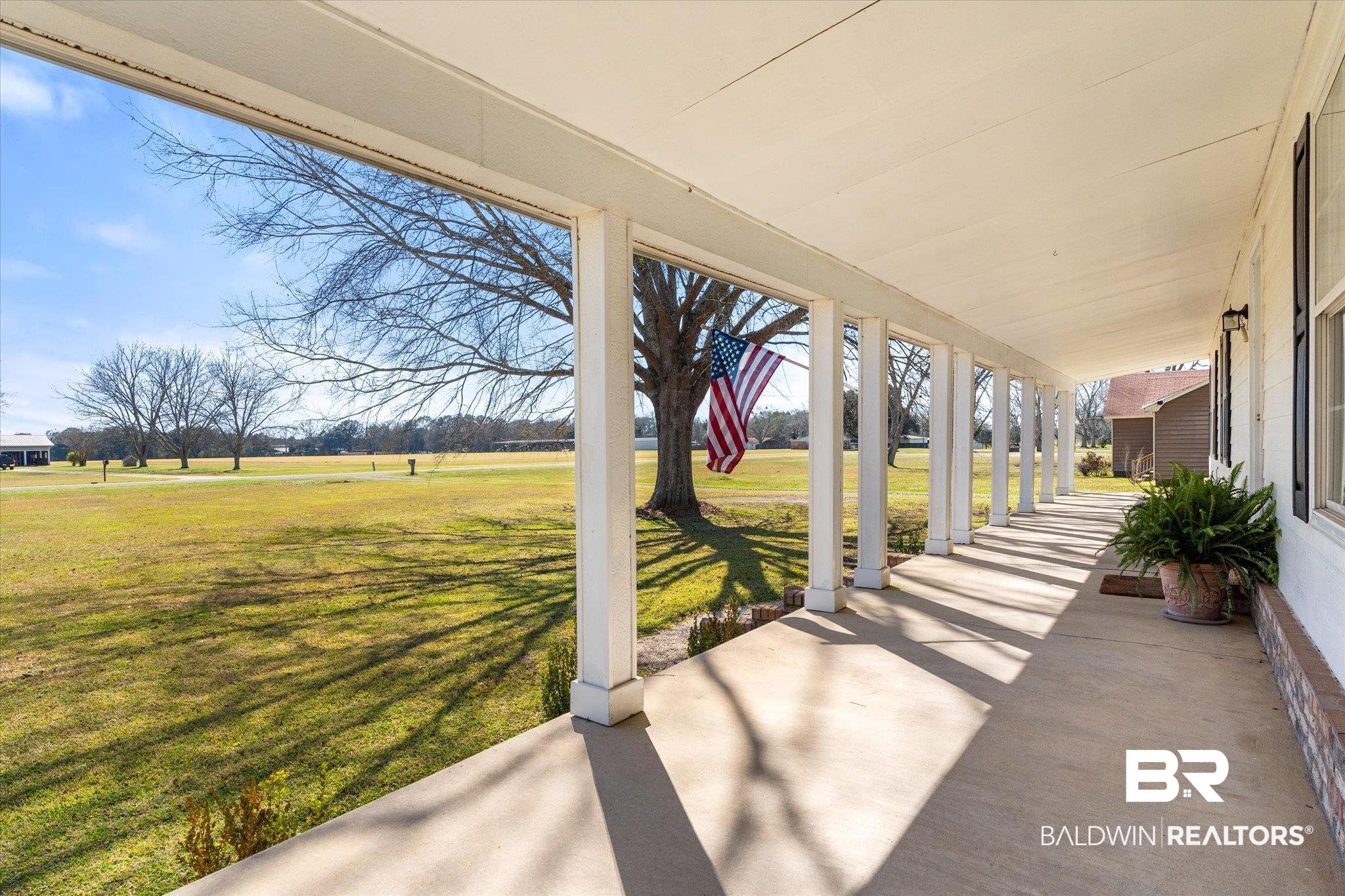 14280 Cat Deakle Road Grand Bay, AL 36541 - Photo 37 of 51 View of patio / terrace featuring a porch