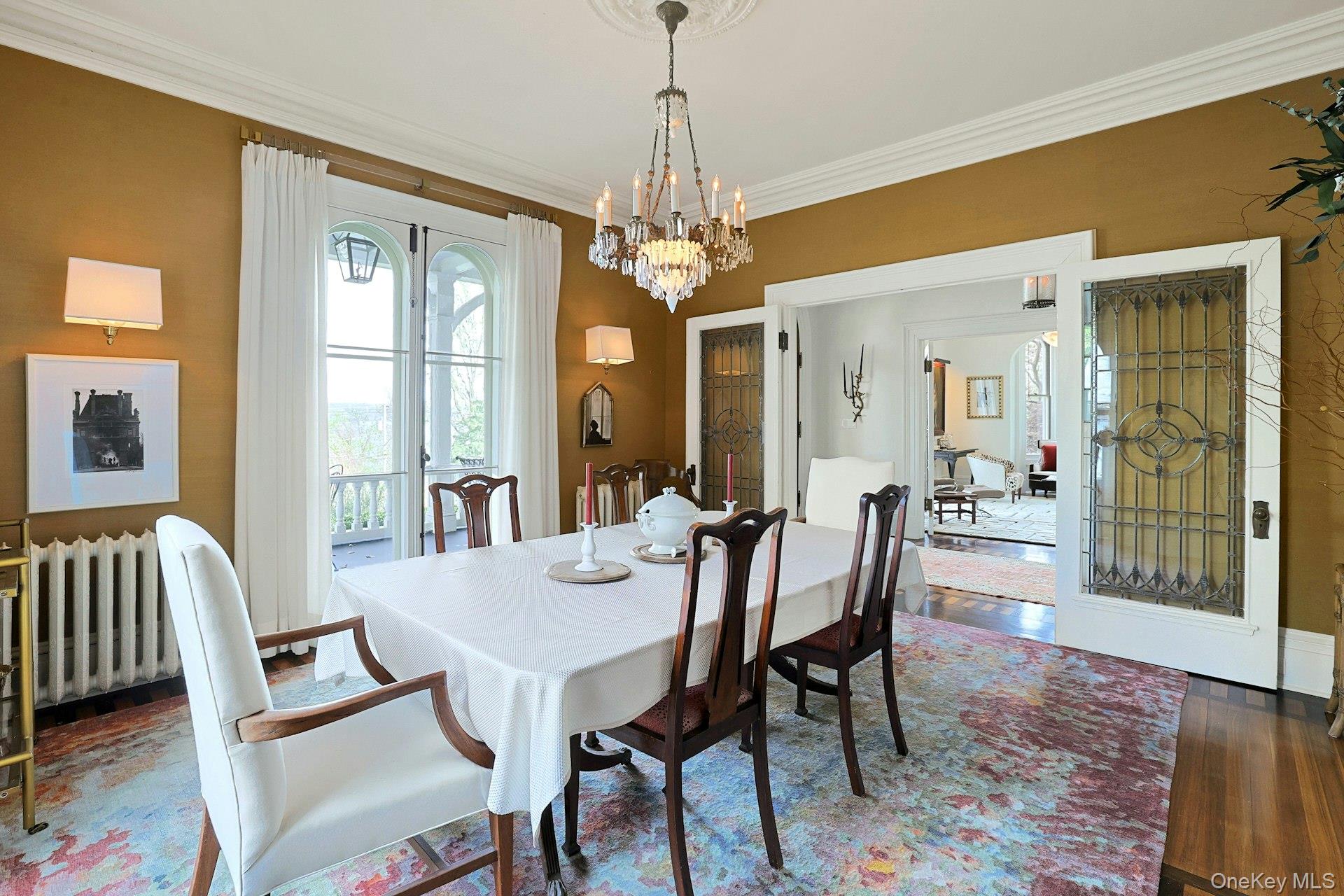 216-217 River Road Nyack, NY 10960 - Photo 22 of 50 a view of a dining room with furniture and window