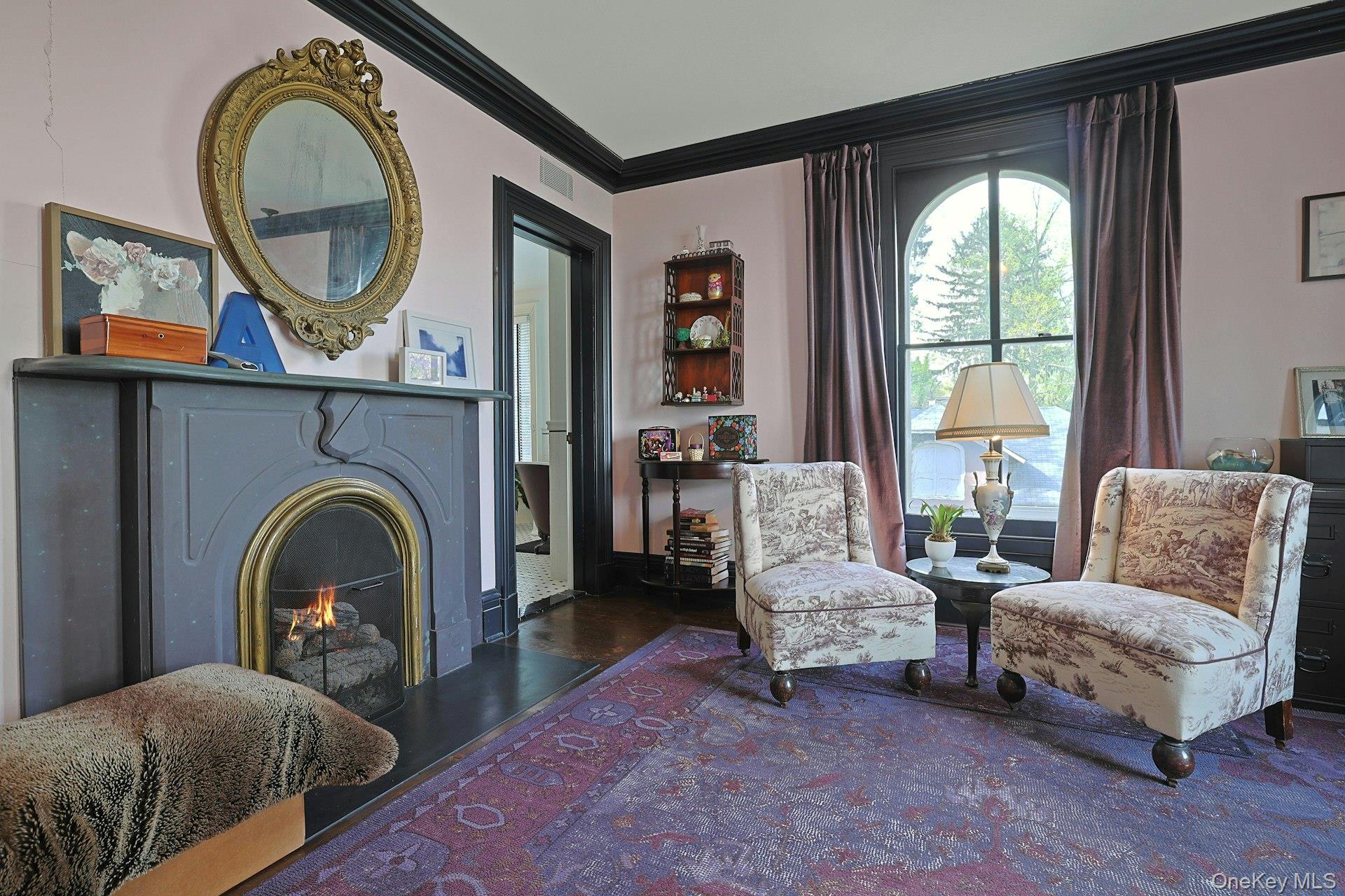 216-217 River Road Nyack, NY 10960 - Photo 39 of 50 a living room with furniture and a large window
