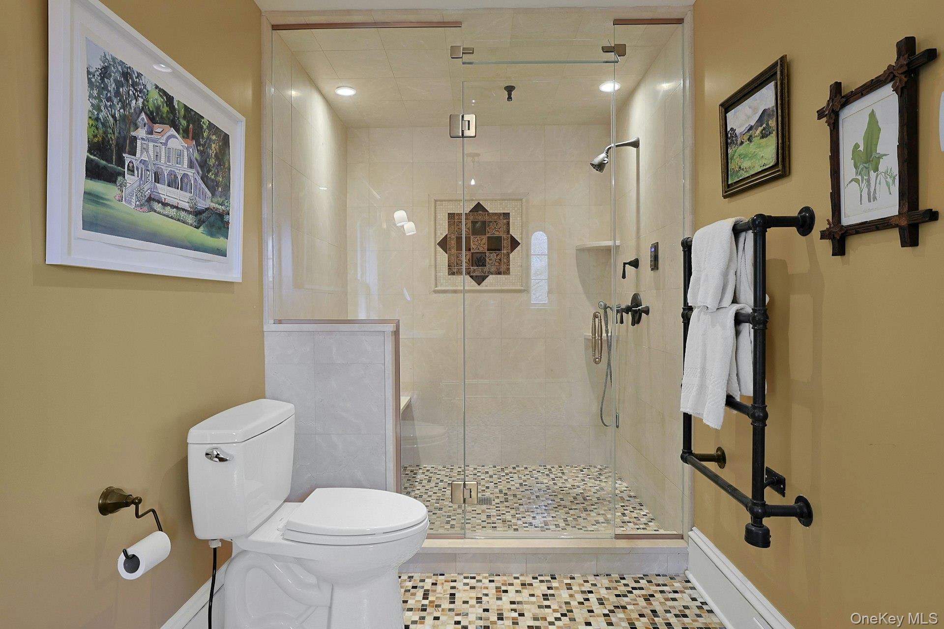 216-217 River Road Nyack, NY 10960 - Photo 47 of 50 a bathroom with a toilet sink and shower
