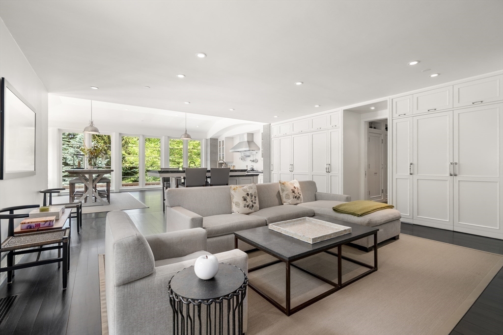 1014 Boylston Street Brookline, MA 02467 - Photo 14 of 38 a living room with furniture and a large window