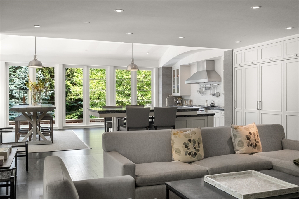 1014 Boylston Street Brookline, MA 02467 - Photo 15 of 38 a living room with furniture and a large window
