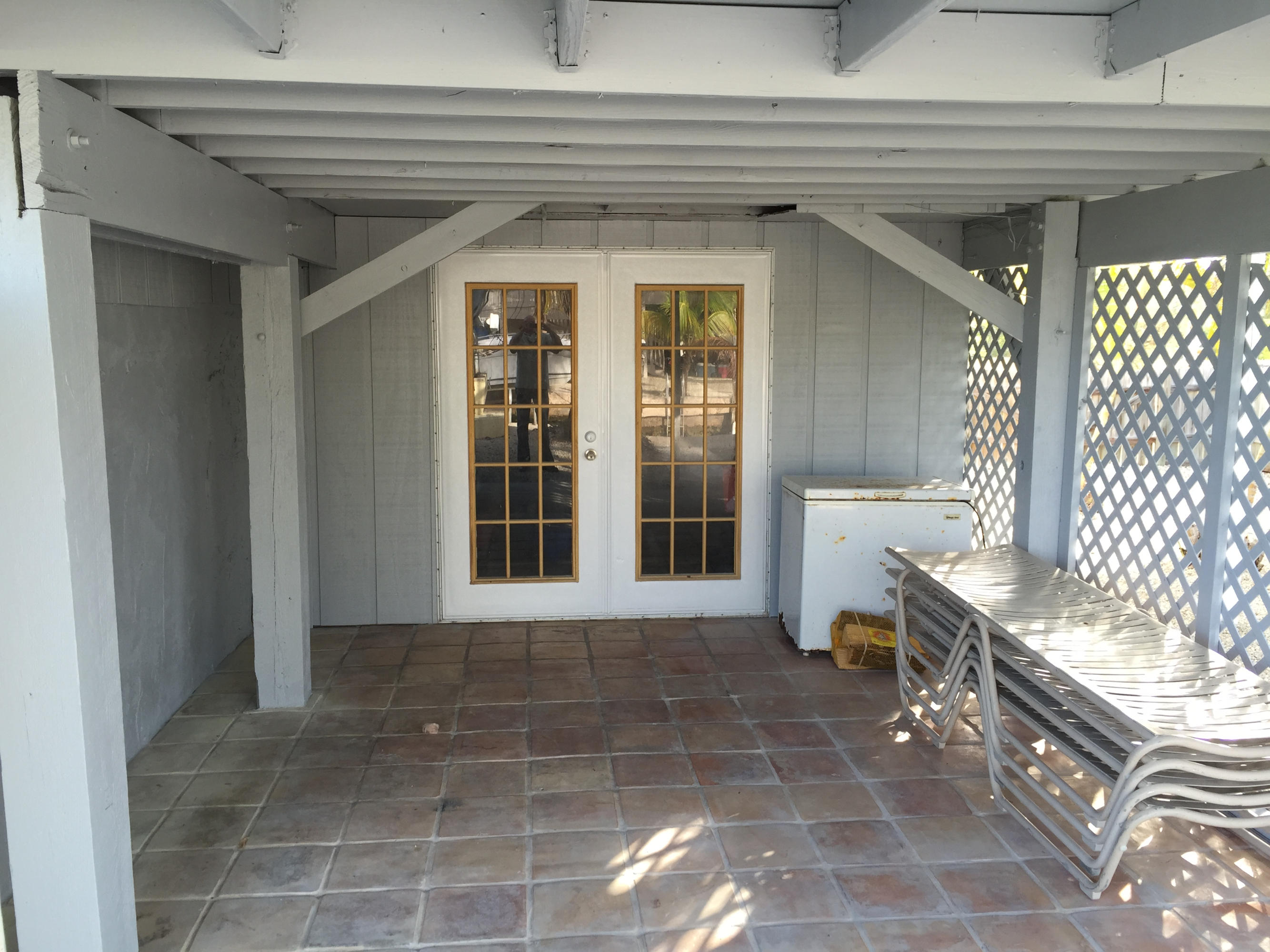 3968 Eugene Road Big Pine Key, FL 33043 - Photo 32 of 33 Downstairs Patio