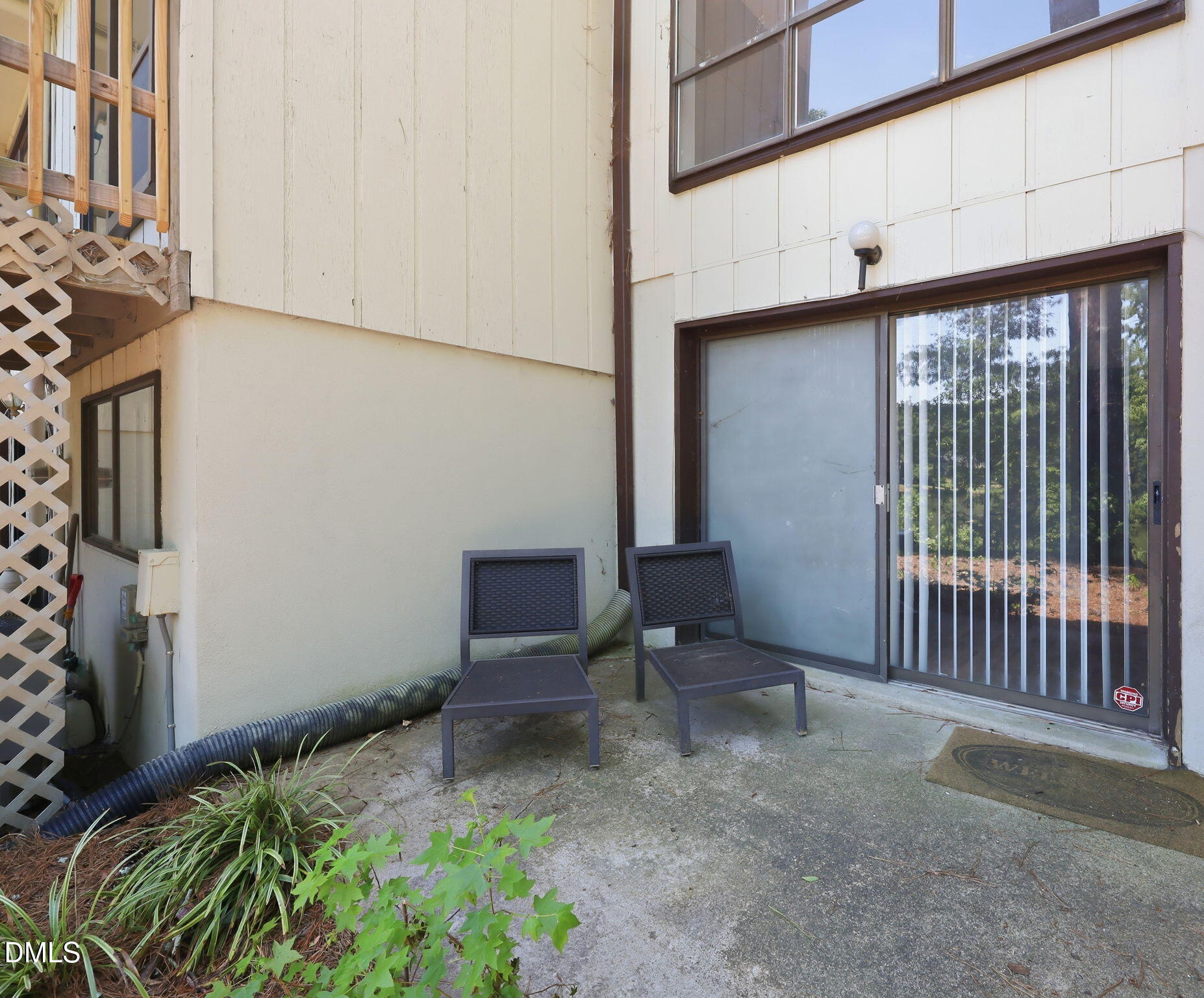 5043 Tall Pines Court Raleigh, NC 27609 - Photo 29 of 37 a view of backyard with barbeque grill and plants