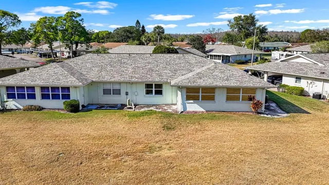 a view of a city and ocean view