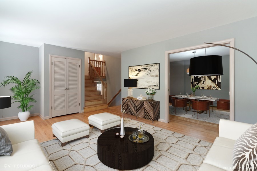 399 Audubon Road Riverside, IL 60546 - Photo 5 of 31 a living room with furniture and a wooden floor