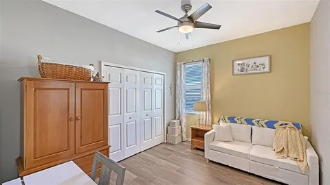 a bathroom with a sink a mirror and a shower