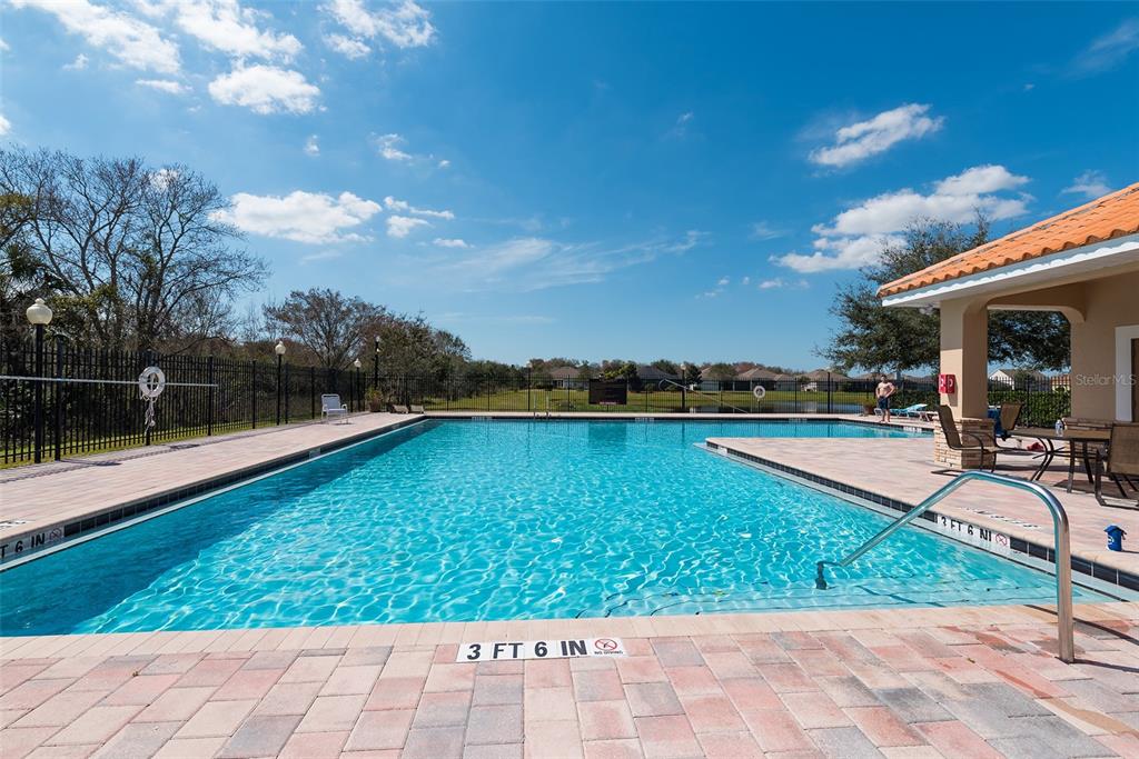 12274 23rd Street East Parrish, FL 34219 - Photo 45 of 64 a view of a swimming pool with a patio