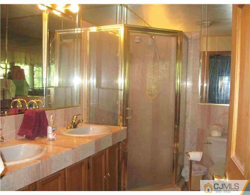 59 Henderson Road Kendall Park, NJ 08824 - Photo 6 of 12 a bathroom with a sink and mirror
