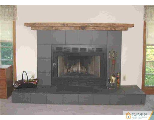 59 Henderson Road Kendall Park, NJ 08824 - Photo 9 of 12 a living room with furniture and a fireplace