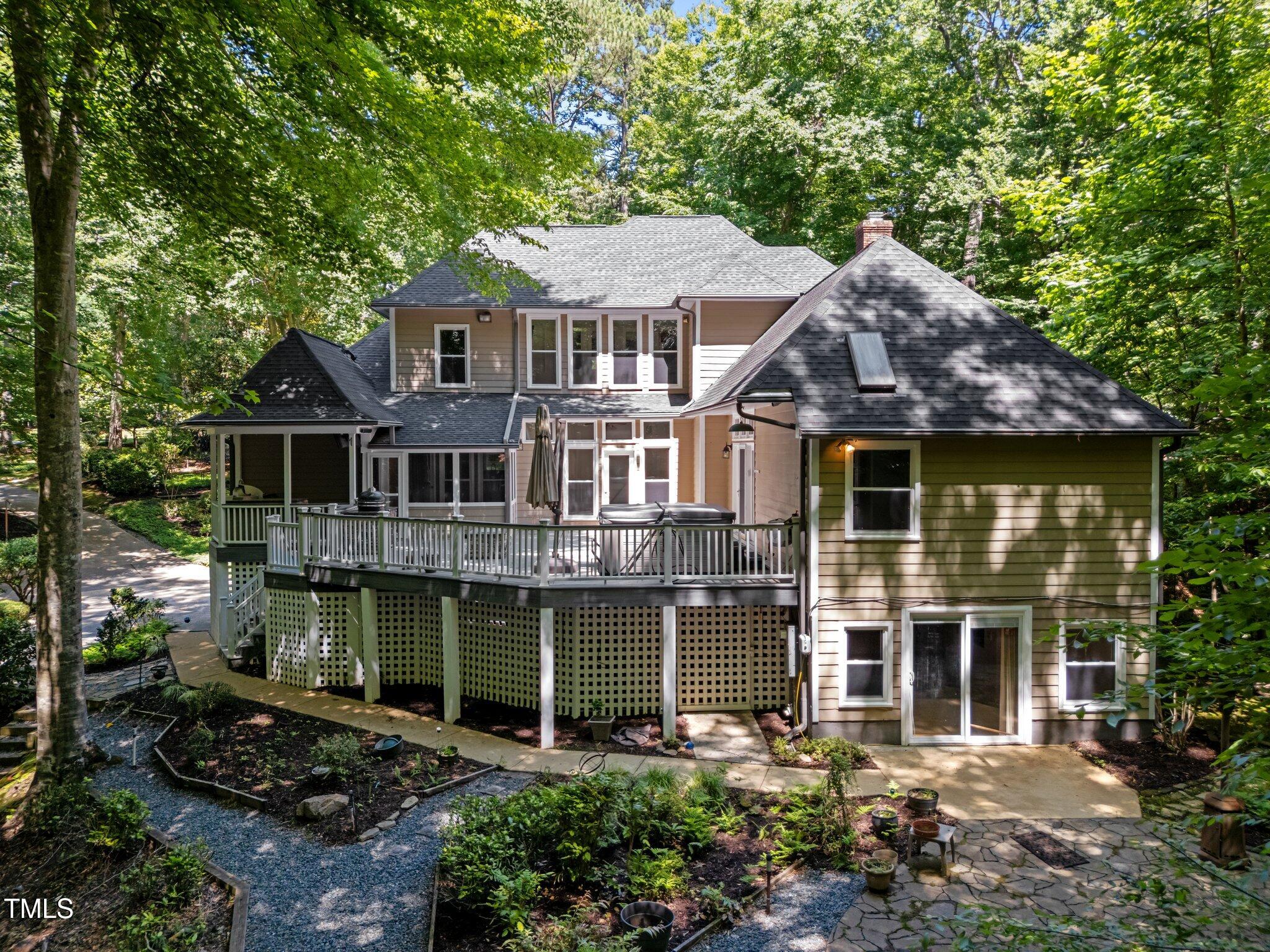 11425 Horseman's Trail Raleigh, NC 27613 - Photo 52 of 64 a view of a yard in front of house