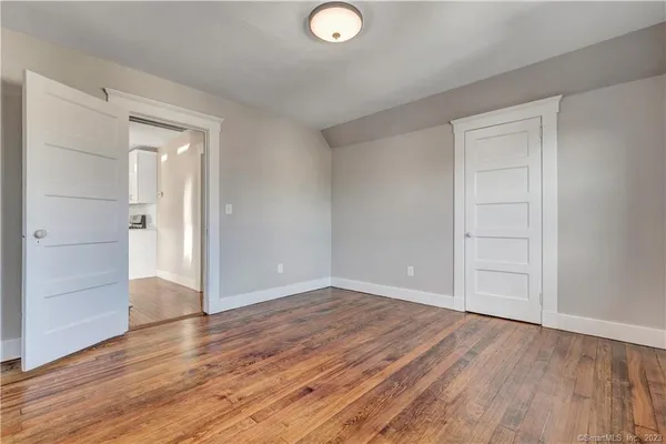 wooden floor in an empty room