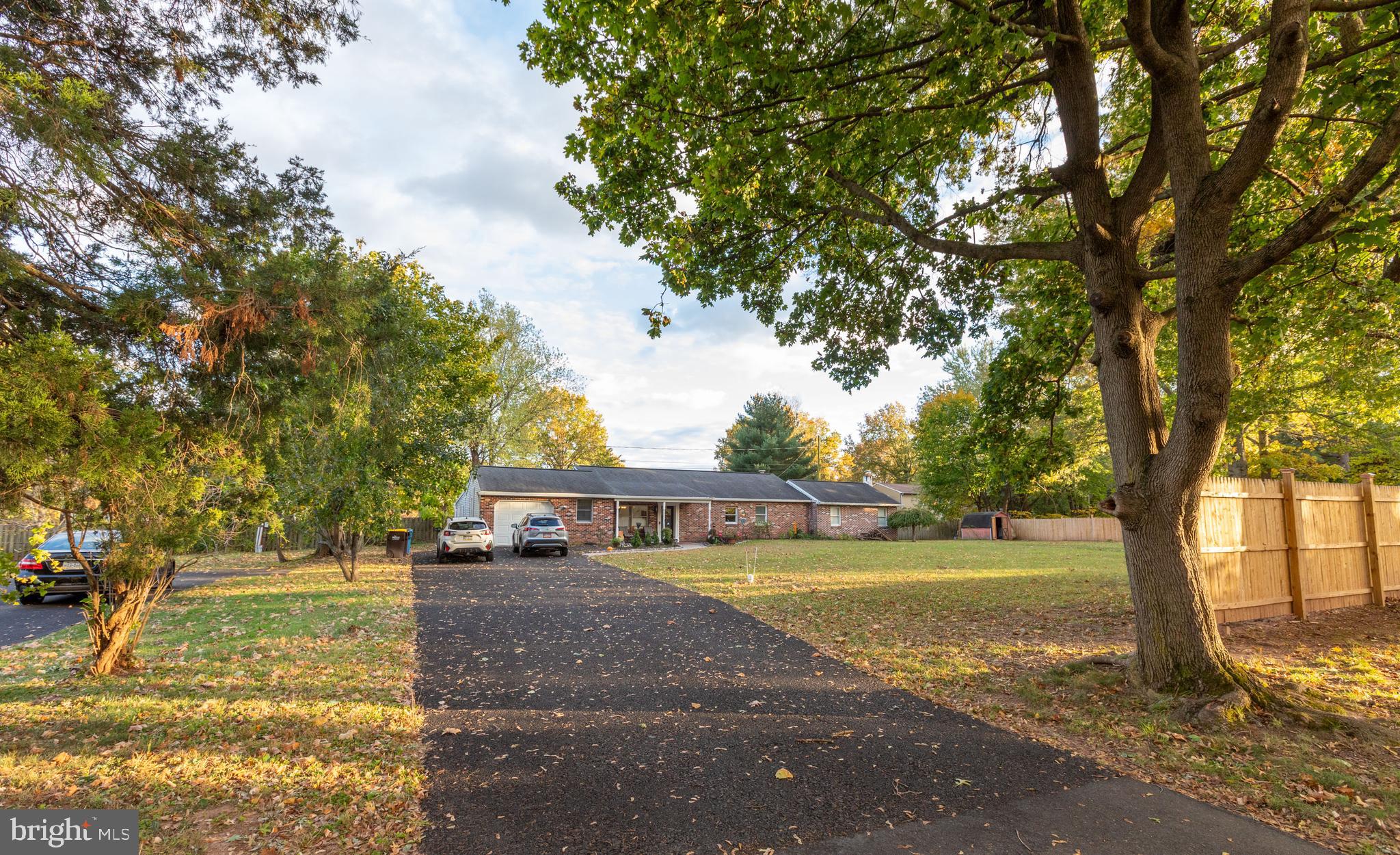 a view of a street with houses